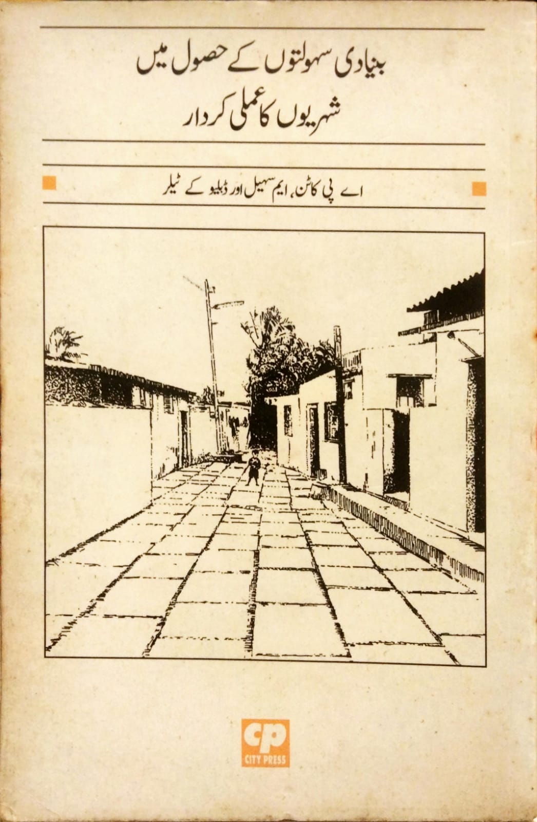 بنیادی سہولتوں کے حصول میں شہریوں کا عملی کردار