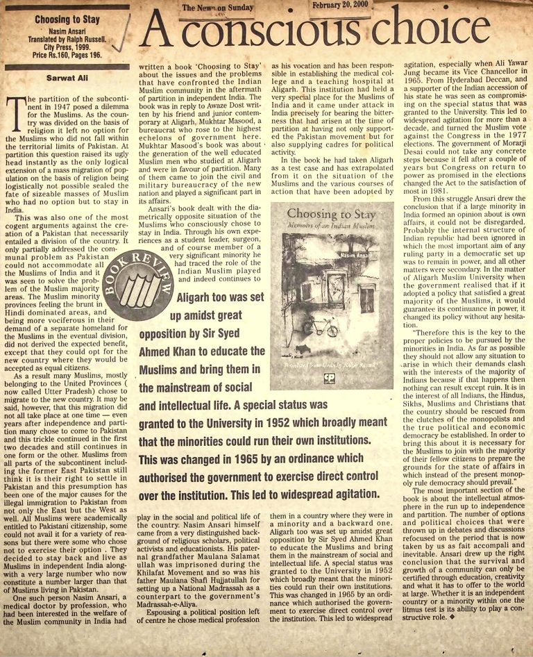 (070) Choosing to Stay Review